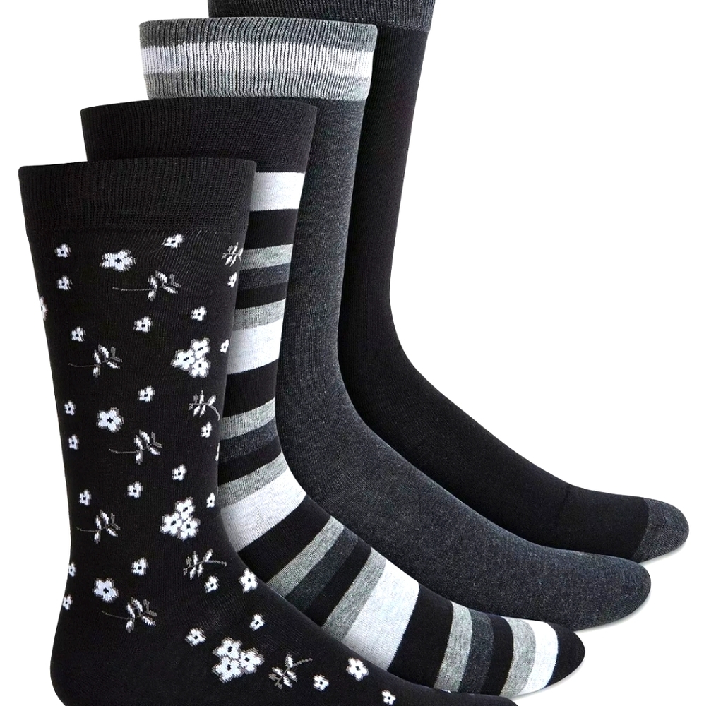Bar III Men's Dress Socks Print Size 10-13 MSRP 26